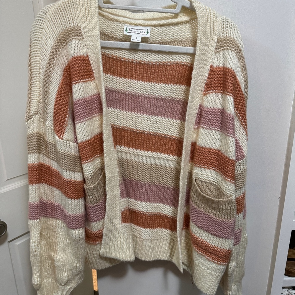 Loveriche striped cardigan - size S